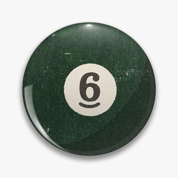 Item preview, BILLIARDS / Ball 6 designed and sold by danielcoulmann.