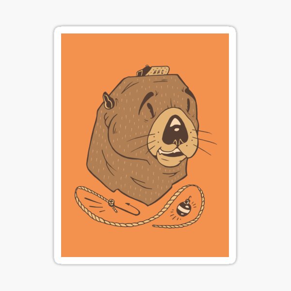 Sea Fairing Otter Sticker