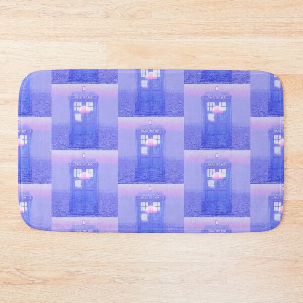 Item preview, Police box sunset designed and sold by AUTISM ODYSSEYS.