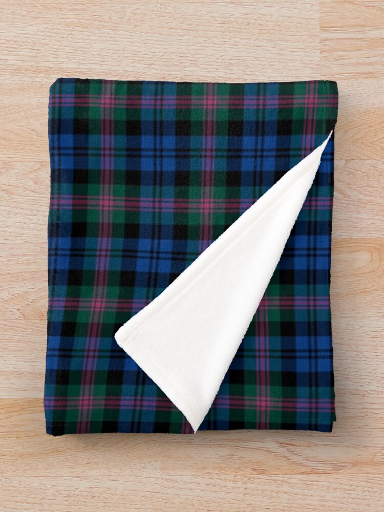 Clan Baird Tartan Blue and Green Plaid