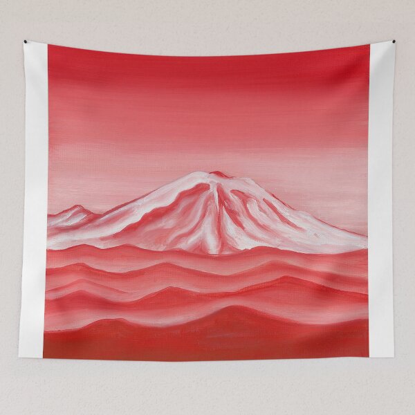 Item preview, Mount Rainier Red  designed and sold by julienkelly.