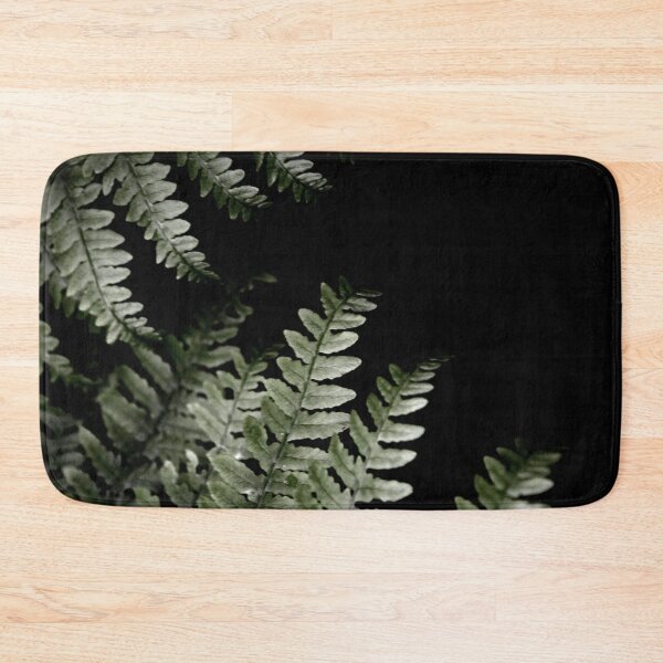 Item preview, Dark botanical green fern leaves designed and sold by by-jwp.