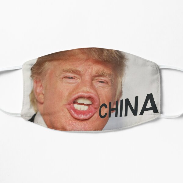 Trump China Flat Mask