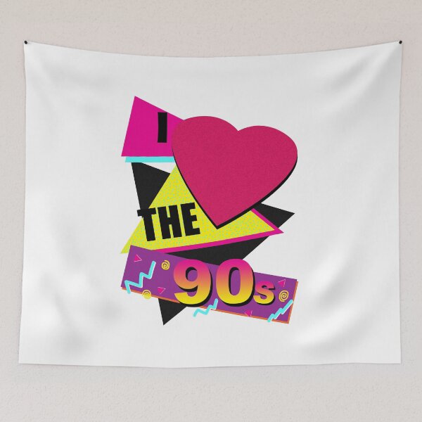 Item preview, I Love The 90's! 90's Inspired Graphic. 90's Kid.  designed and sold by ArtsyHart.