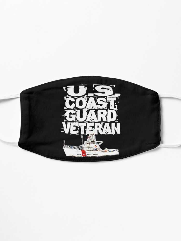 Alternate view of U.S. Coast Guard Veteran with 81' Mask