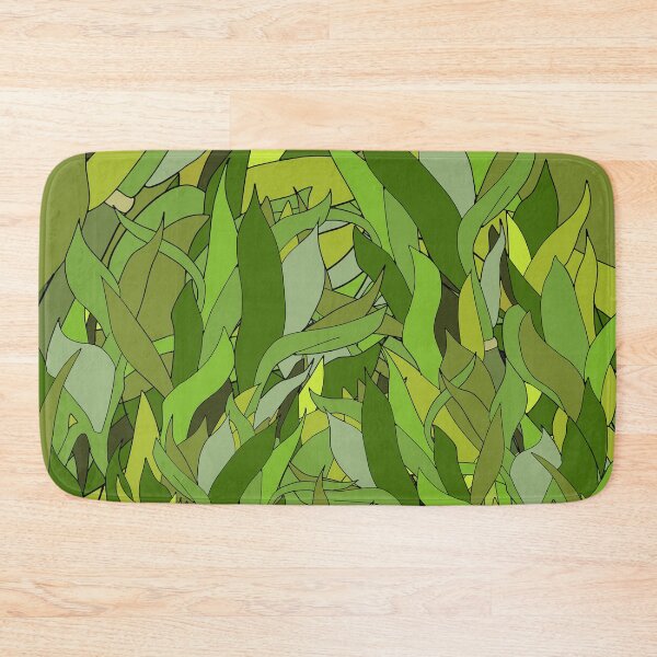 Item preview, Green Bamboo Leaves designed and sold by NOTSNIW ART.