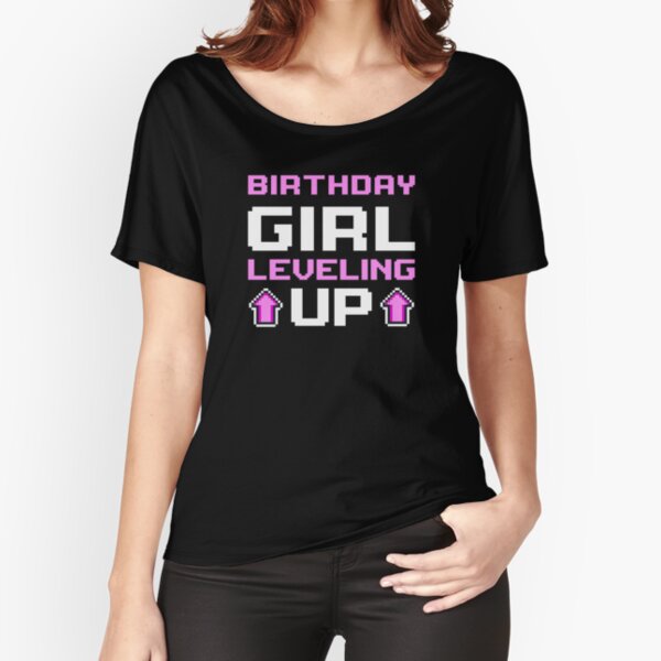 Gamer Girl Birthday Shirt File - PRINTABLE ONLY – Party Pieces