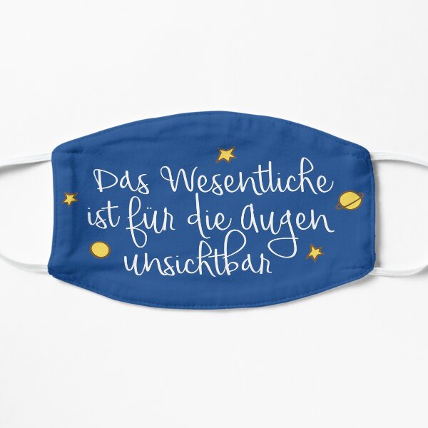 Das Wesentliche ist für die Augen unsichtbar (dark) Maske