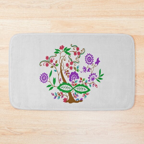 Item preview, Colourful Floral Tree Design designed and sold by Mad Monkey Shop.
