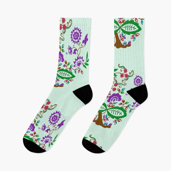 Item preview, Colourful Floral Tree Design designed and sold by Mad Monkey Shop.