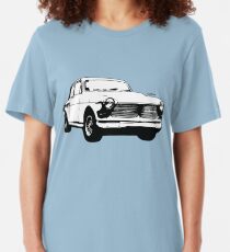 Classic Volvo Amazon illustration Slim Fit T-Shirt