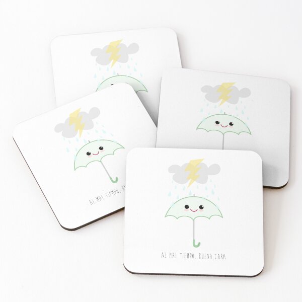 Item preview, Umbrella Al mal tiempo buena cara designed and sold by Pendientera.