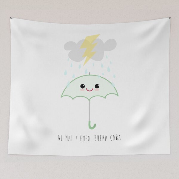Item preview, Paraguas Al mal tiempo buena cara designed and sold by Pendientera.