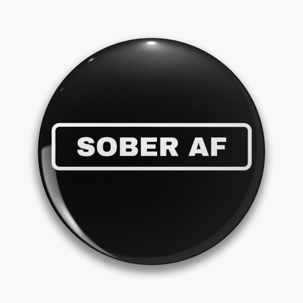 Artikelvorschau, Sober AF - Genesung von Alkoholikern entworfen und verkauft von tees4gees.