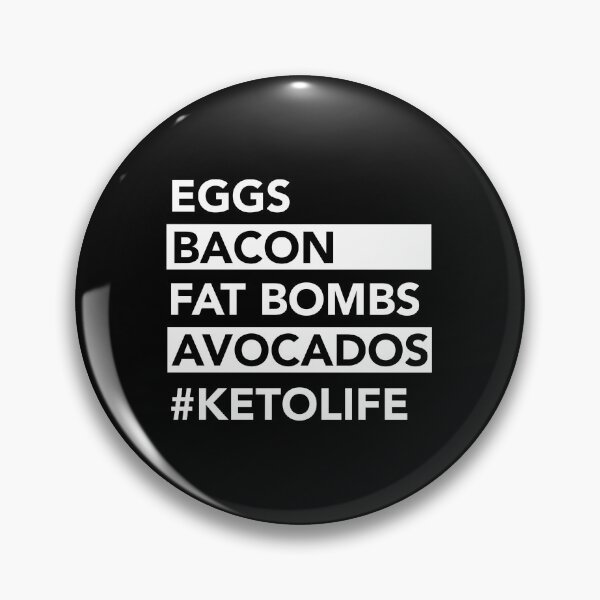 Item preview, Keto Diet Ketogenic Food Bacon Eggs Avocados Low Carb Life design designed and sold by CreatedByHeidi.
