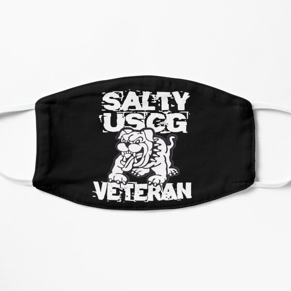 Salty Dog USCG Veteran Design by MbrancoDesigns Mask