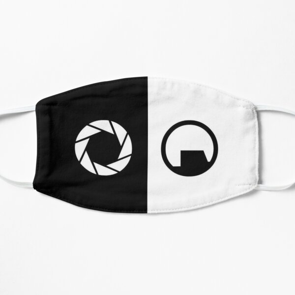 Portal Aperture Science Black Mesa Mask