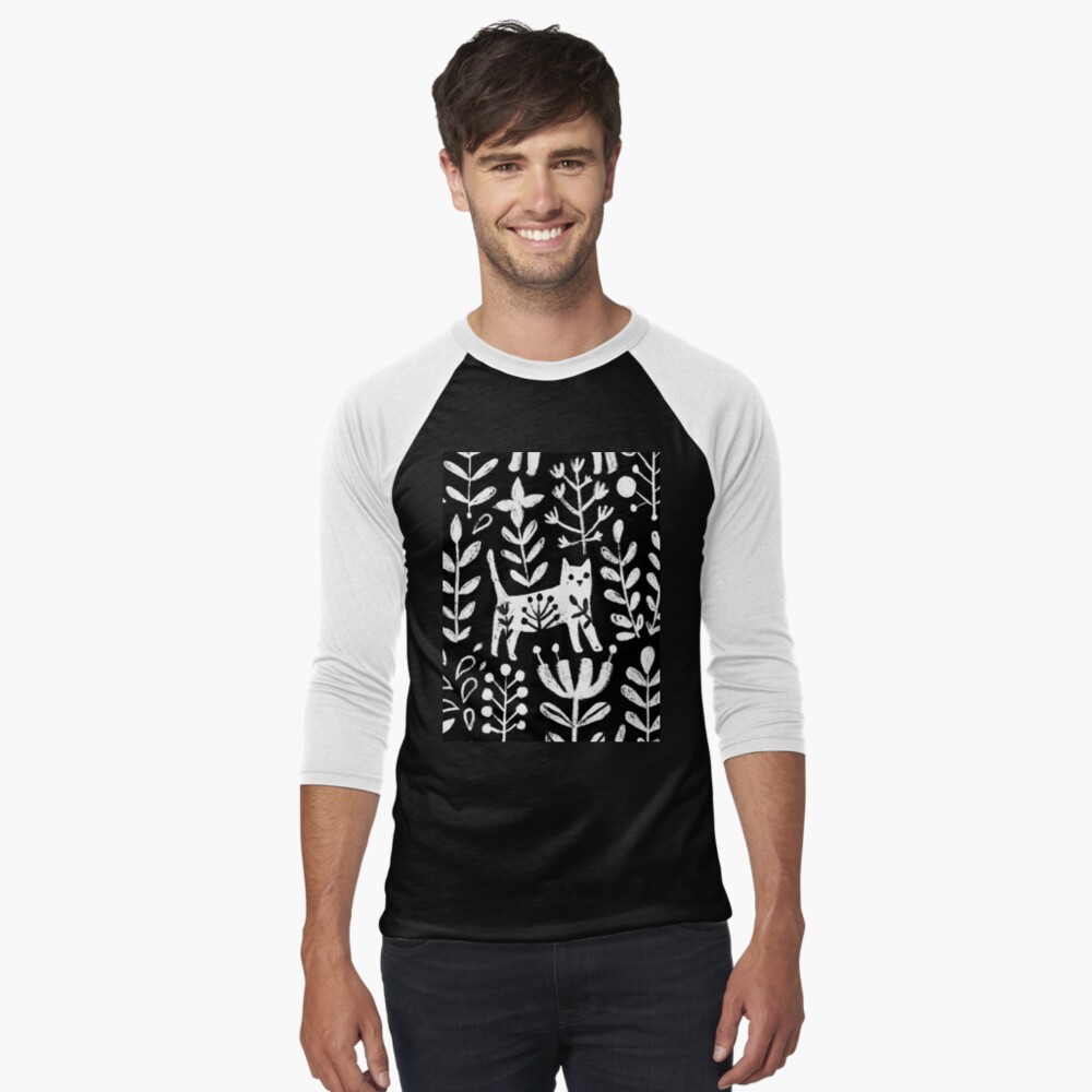 Vista previa del artículo con la obra «Camiseta ¾ estilo béisbol», diseñado y vendido por kostolom3000.