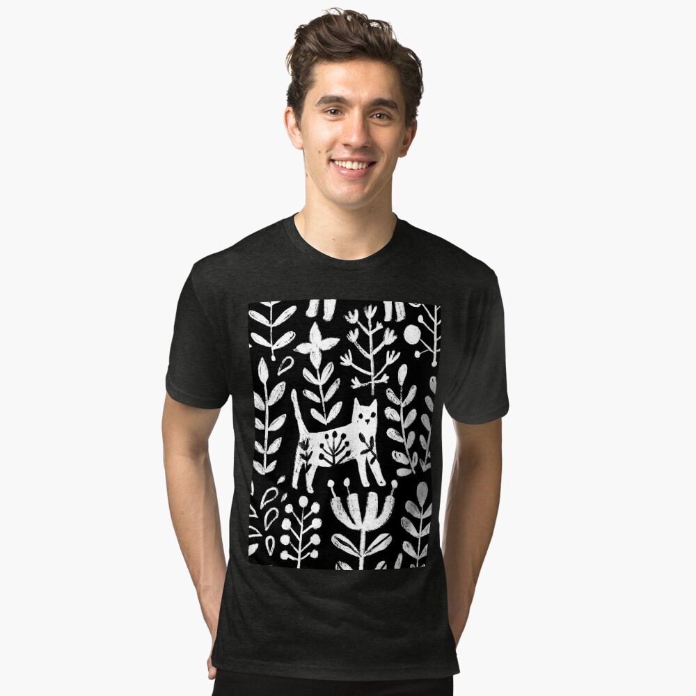 Vista previa del artículo con la obra «Camiseta de tejido mixto», diseñado y vendido por kostolom3000.