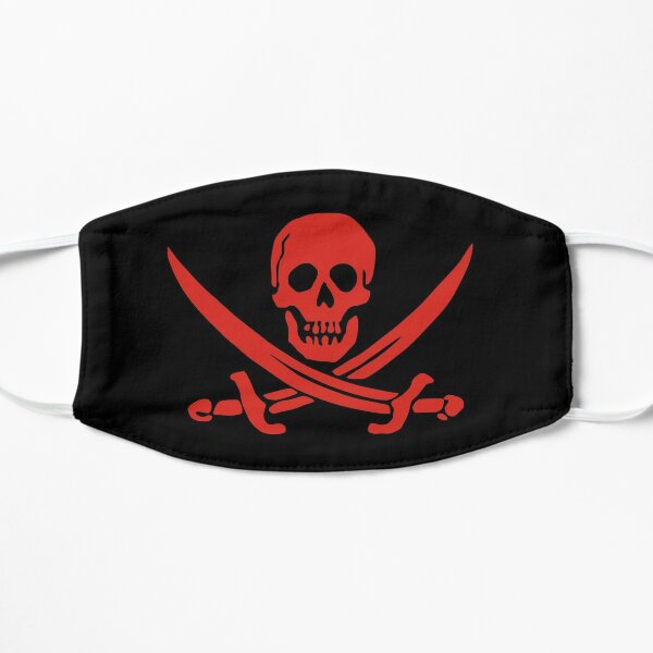 Pirate Calico Jack Rackham Flag - Removable Patch