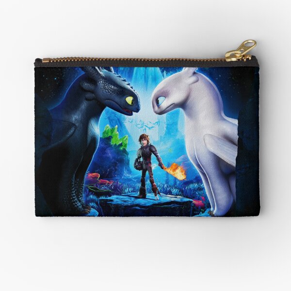 How to train Your Dragon The Hidden World Oil Base Zipper Pouch