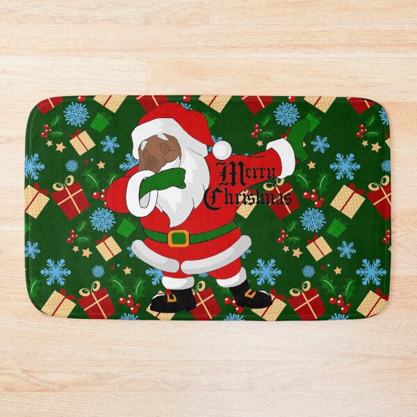 Item preview, dabbing black santa claus designed and sold by Gossip Rag.