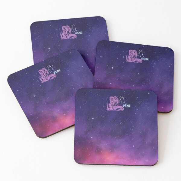 Item preview, Zodiac, Gemini, Star, Galaxy, Nebula, Rainbow designed and sold by GalleryArtField.