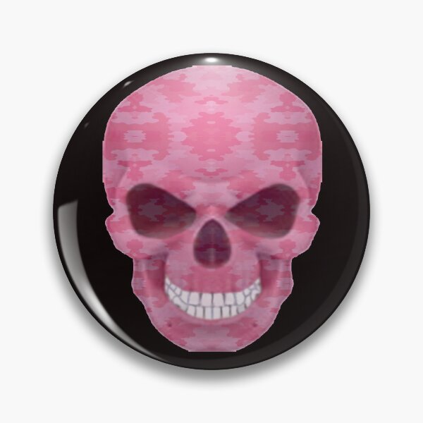 Aperçu de l'œuvre Crâne de camouflage rose créée et vendue par Atteestude.