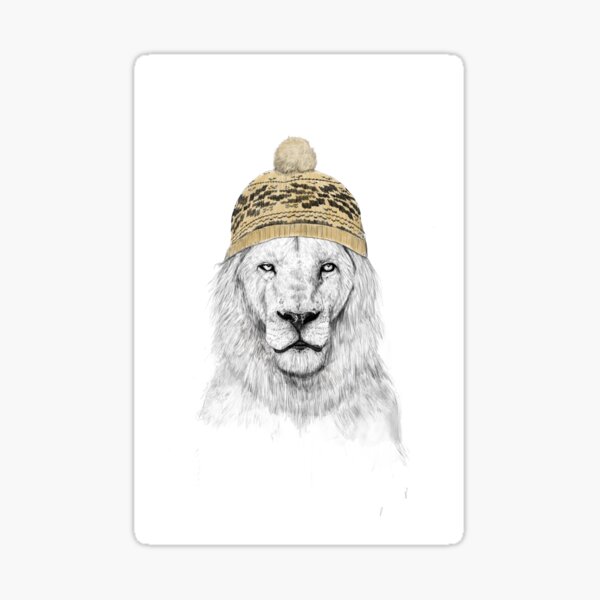 Aperçu de l'œuvre Lion d'hiver créée et vendue par soltib.