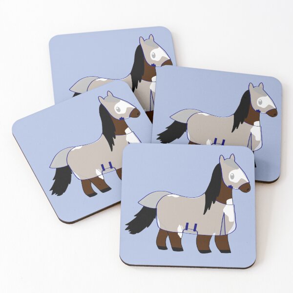 Item preview, Cartoon Pony with Fly Sheet designed and sold by Sunflower-Farms.