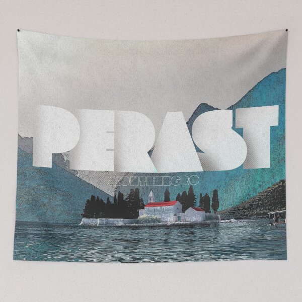 Item preview, Perast, Montenegro - Horizontal designed and sold by WiseLikeStudios.
