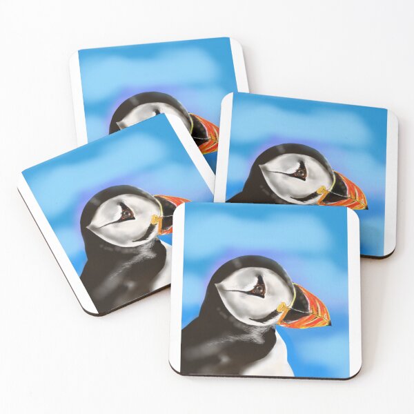 Item preview, The Puffin designed and sold by vickyedraws.