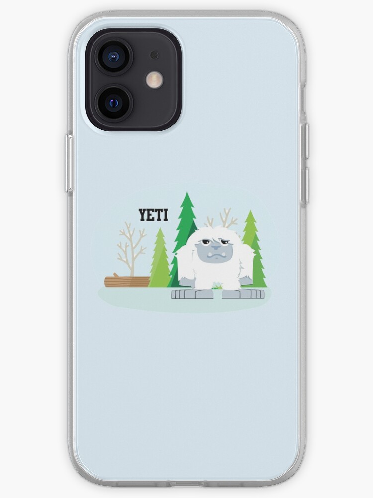 Cute Cartoon Yeti iPhone Case