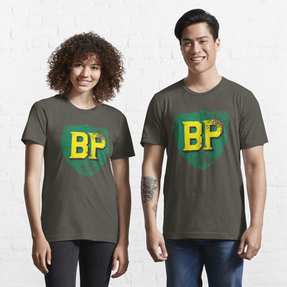 "Vintage British Petroleum emblem" T-shirt by kosmonaut | Redbubble