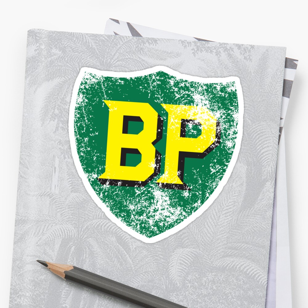 "Vintage British Petroleum emblem" Stickers by Robin Lund | Redbubble