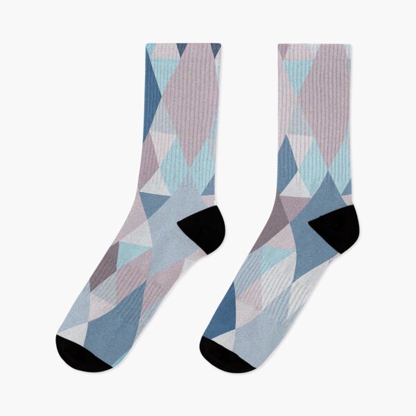 Item preview, Mauve Blue Geometry III designed and sold by BlertaDK.