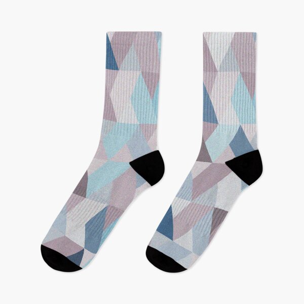 Item preview, Mauve Blue Geometry V designed and sold by BlertaDK.