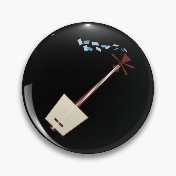 Item preview, While My Shamisen Gently Weeps (blue) designed and sold by mr-elusory.