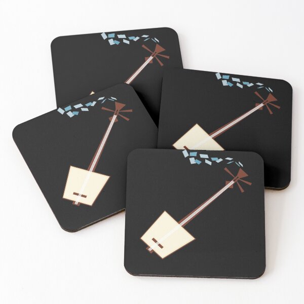Item preview, While My Shamisen Gently Weeps (blue) designed and sold by mr-elusory.