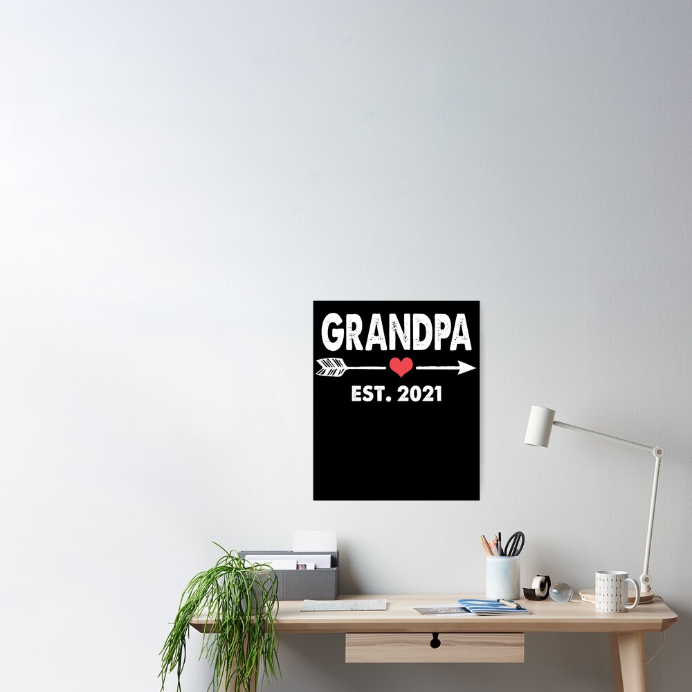 Download "Grandpa Est 2021 Funny Fathers Day Gifts Promoted To ...
