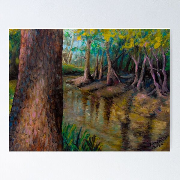 Item preview, River With Trees designed and sold by purpletwilite.