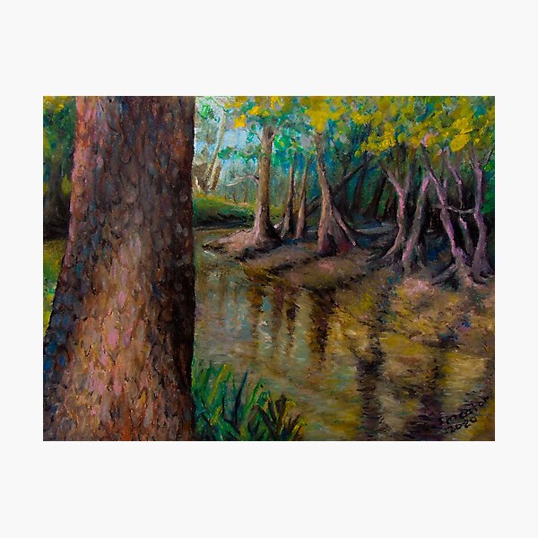Item preview, River With Trees designed and sold by purpletwilite.