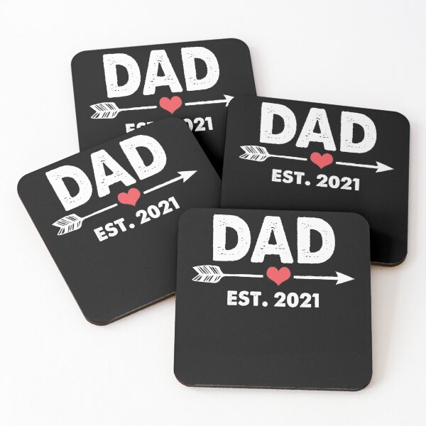 Item preview, Dad Est 2021 Funny Fathers Day Gifts Promoted To Daddy Est. 2021 Future New Dad Baby Gift designed and sold by smtworld.