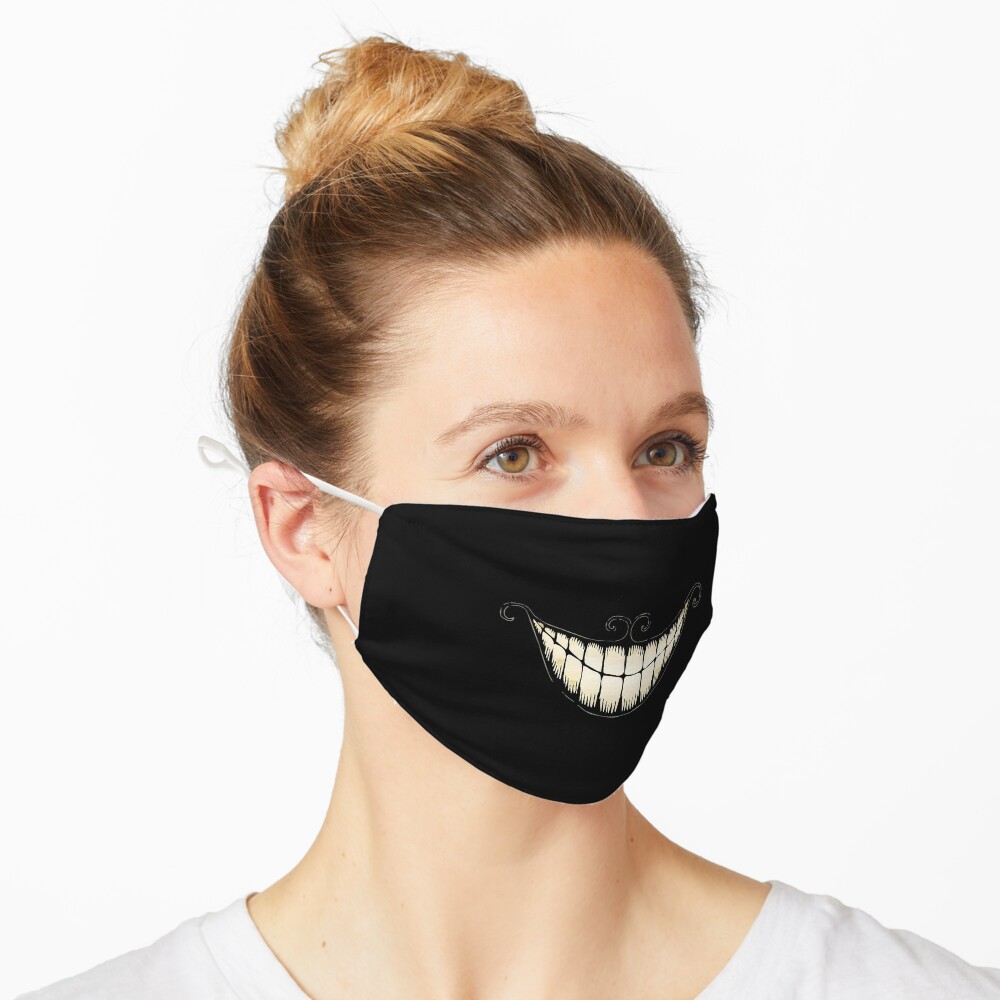 cheshire grin mask