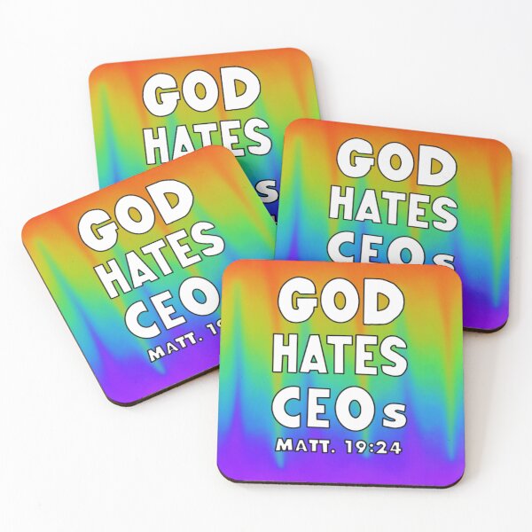 Item preview, God Hates C.E.Os  designed and sold by transneutrl.