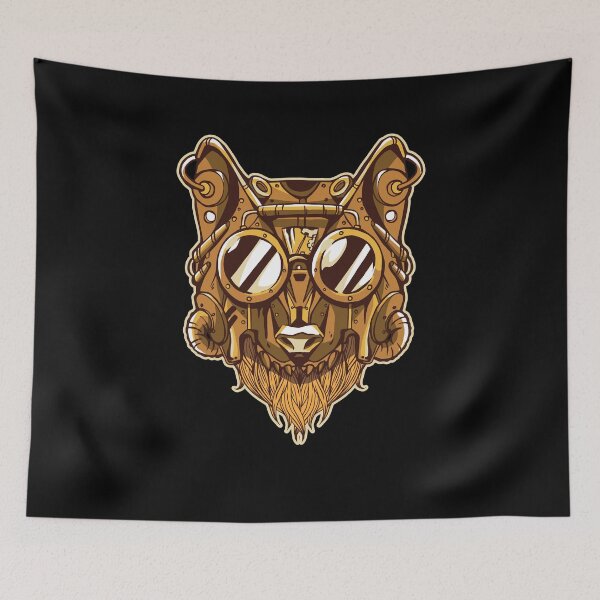 Item preview, STEAMPUNK WOLF T-SHIRT TEE GIFT PRESENT designed and sold by Timcito.