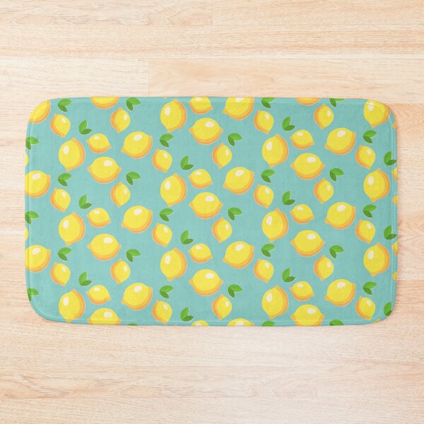 Artikelvorschau, Fresh Lemon Pattern Poster – Yellow Citrus Fruit Art entworfen und verkauft von Road To Track.