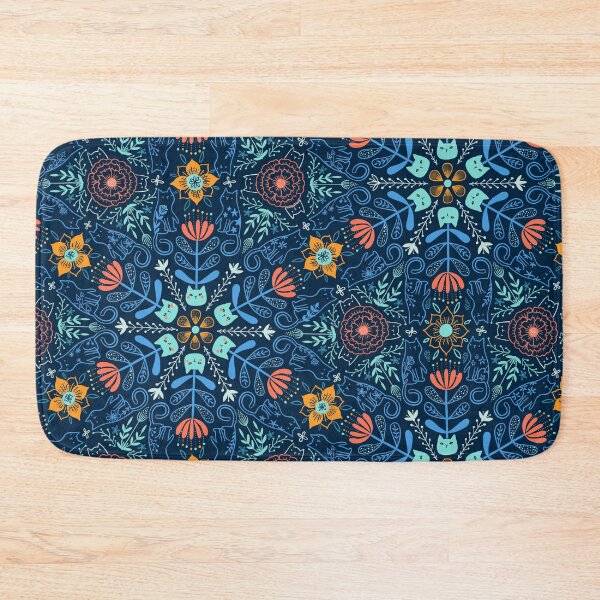 Item preview, Cats kaleidoscope. Flowers and kitties. designed and sold by kostolom3000.