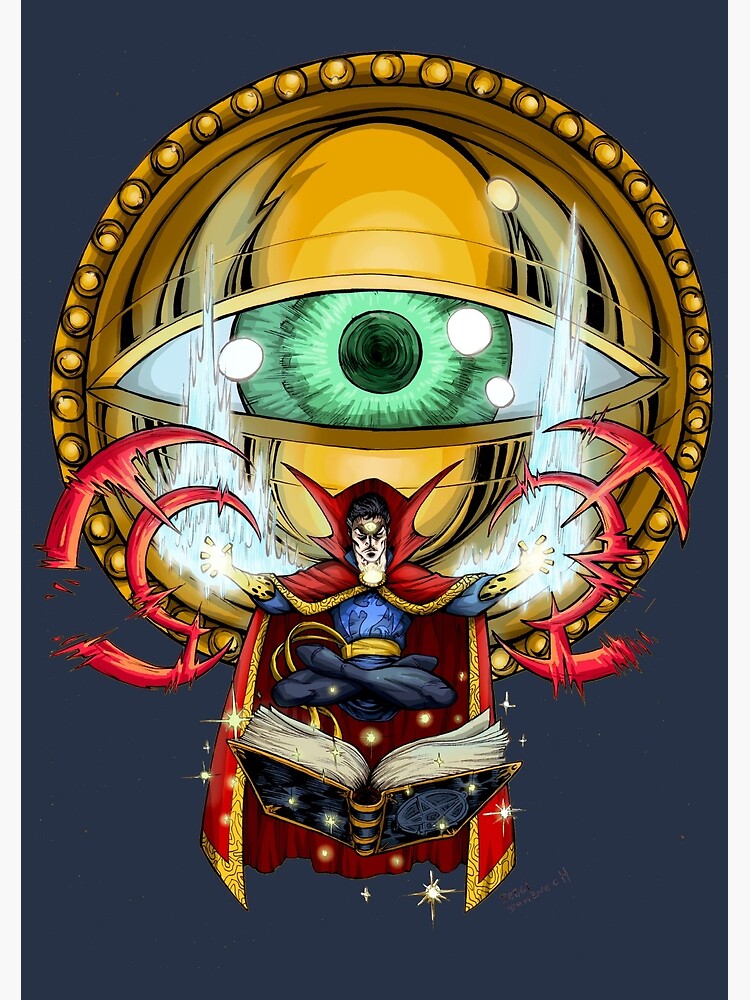 Doctor Strange in the Agamotto Eye