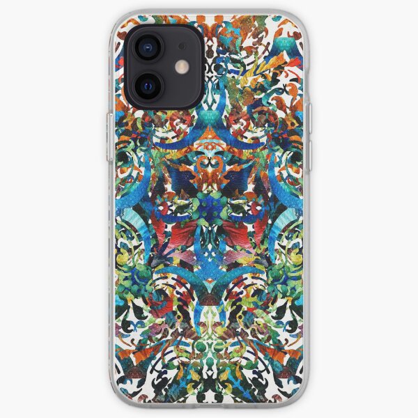 Bold Pattern Art - Color Fusion Design 8 By Sharon Cummings iPhone Soft Case